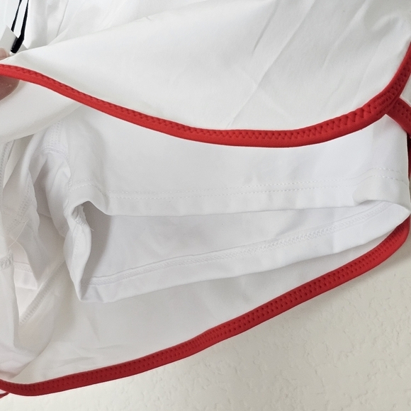 NWT IVL Collective Hydralux Shorts Size 6 White Pink Athletic Running Shorts - Picture 5 of 14